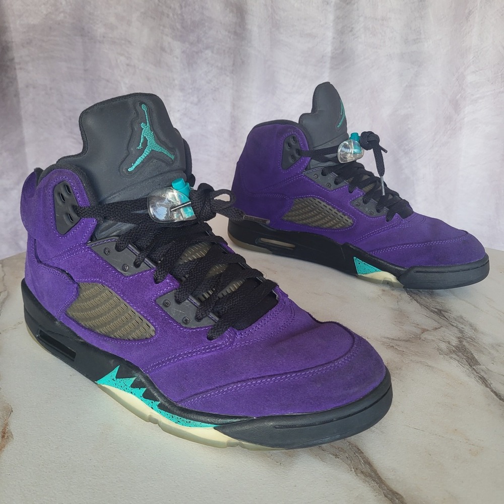 Size 11 - Jordan 5 Retro Alternate Grape 2020 Suede Purple Men's